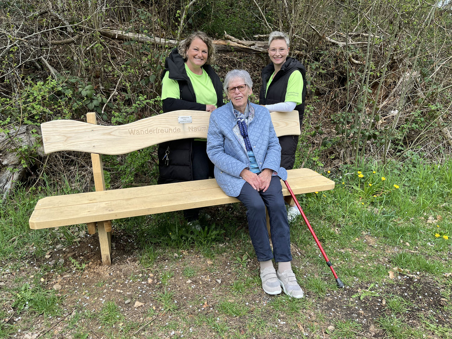 Neue Bank im Taubenloch Neue Bank im Taubenloch