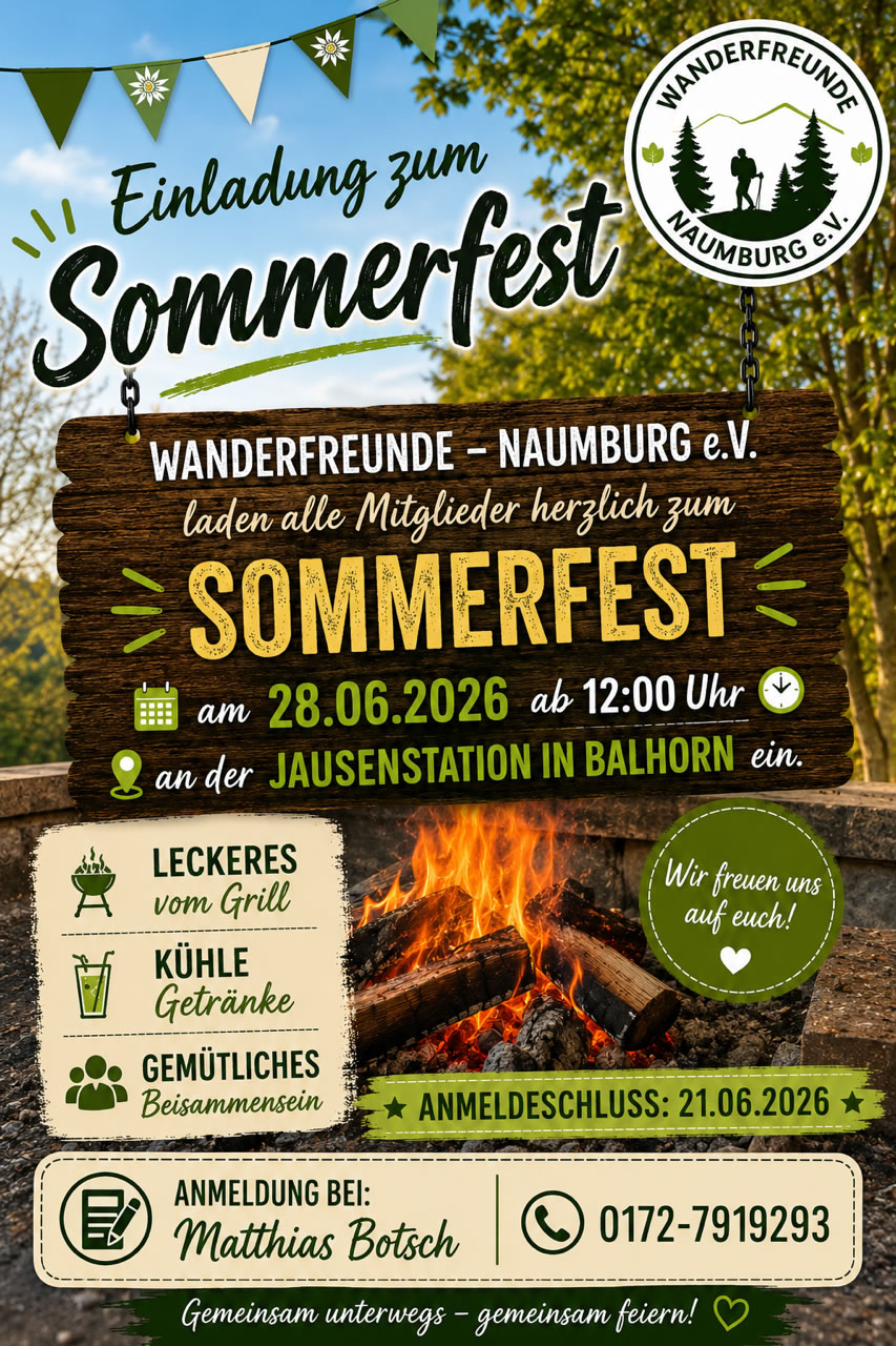 Sommerfest 2026 Jausenstation in Balhorn Sommerfest 2026 Jausenstation in Balhorn