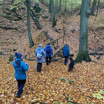 Monatswanderung Oktober der Wanderfreunde Naumburg